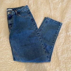 Zara high waisted mom jeans
